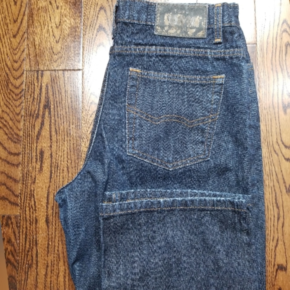 Todd Oldham vintage dark blue jeans